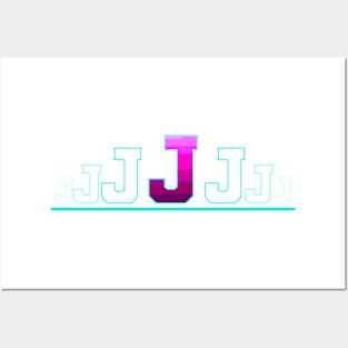 Letter J Posters and Art